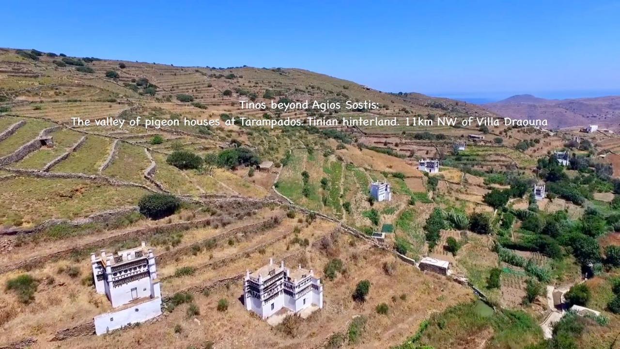 Amazing View Villa Draouna, Agios Sostis, Tinos Agios Sostis  Exterior foto