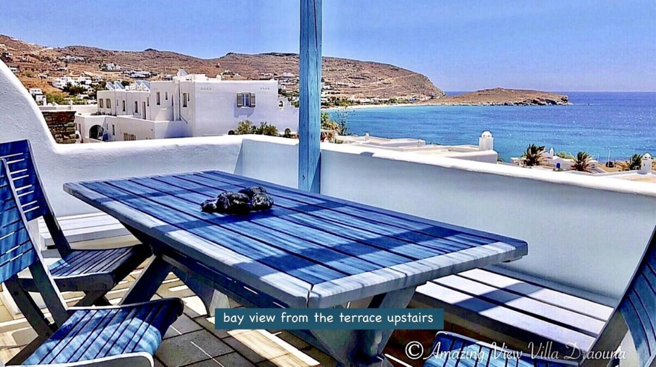 Amazing View Villa Draouna, Agios Sostis, Tinos Agios Sostis  Exterior foto